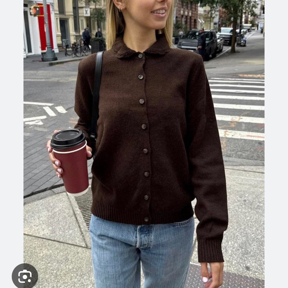 Brandy Melville Brown Cardigan